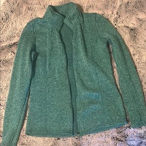 Stylish Green Zip-Up Jacket